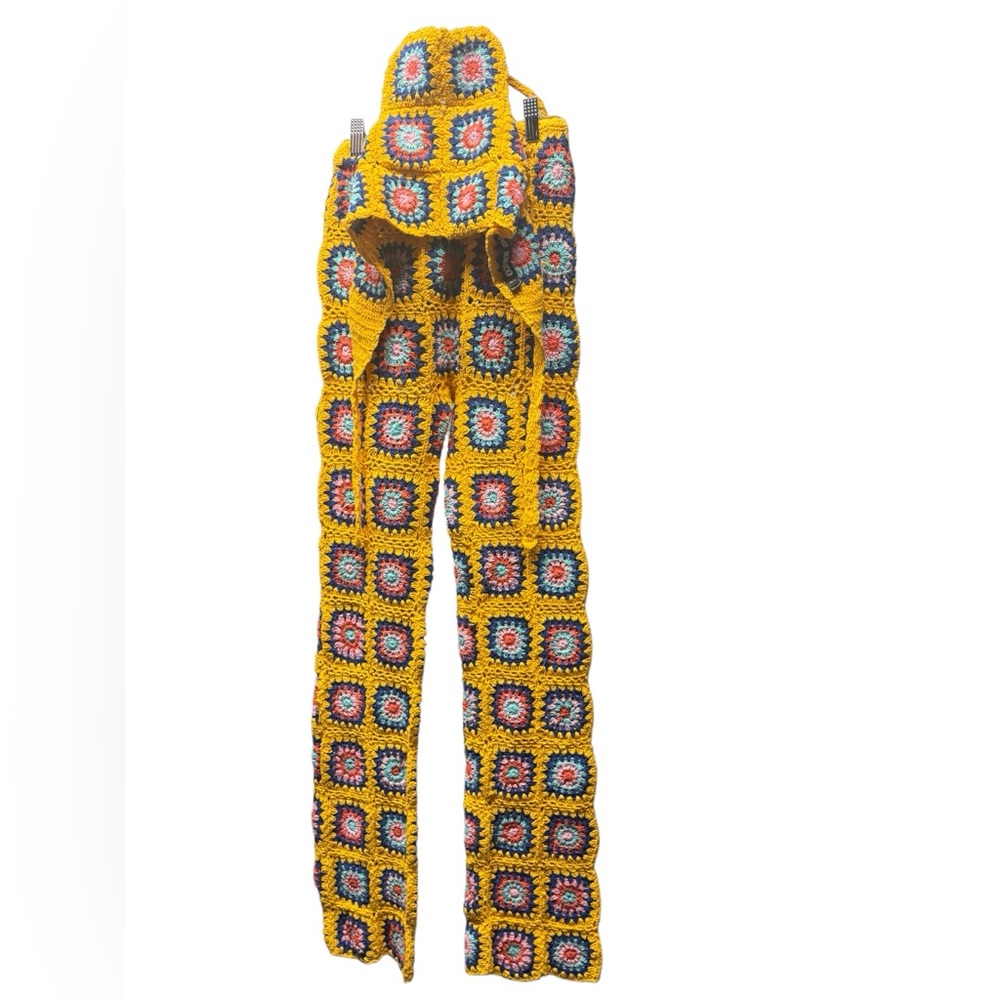 Granny patchwork halter and pants